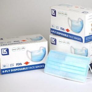 4-Ply Disposable Face Mask, 1000/CS
