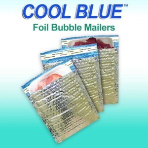 COOL BLUE™ Foil Bubble Mailers